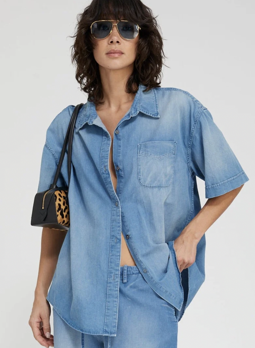 HELENA S/S BUTTON UP