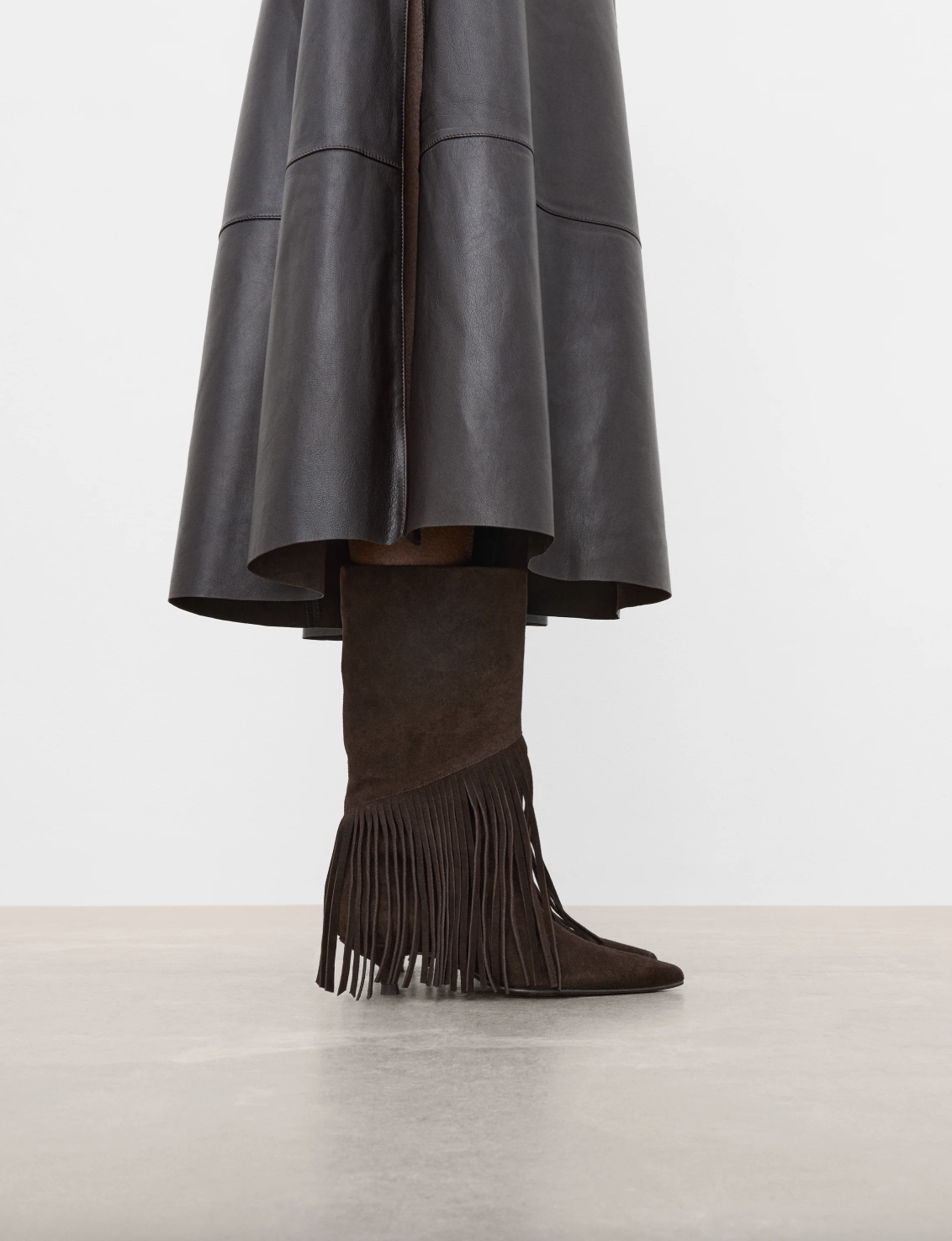 NICK SUEDE FRINGE BOOT