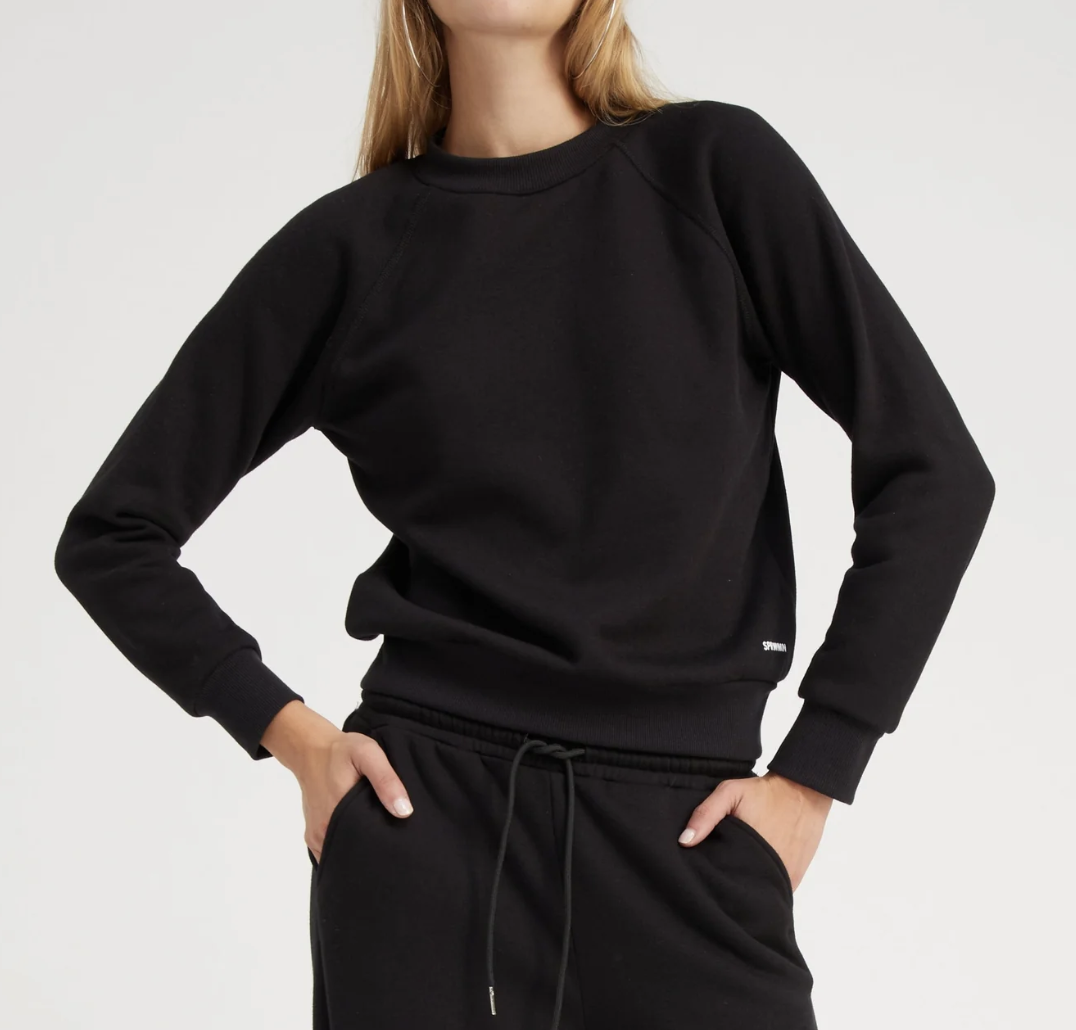 SHRUNKEN RAGLAN SWEATSHIRT