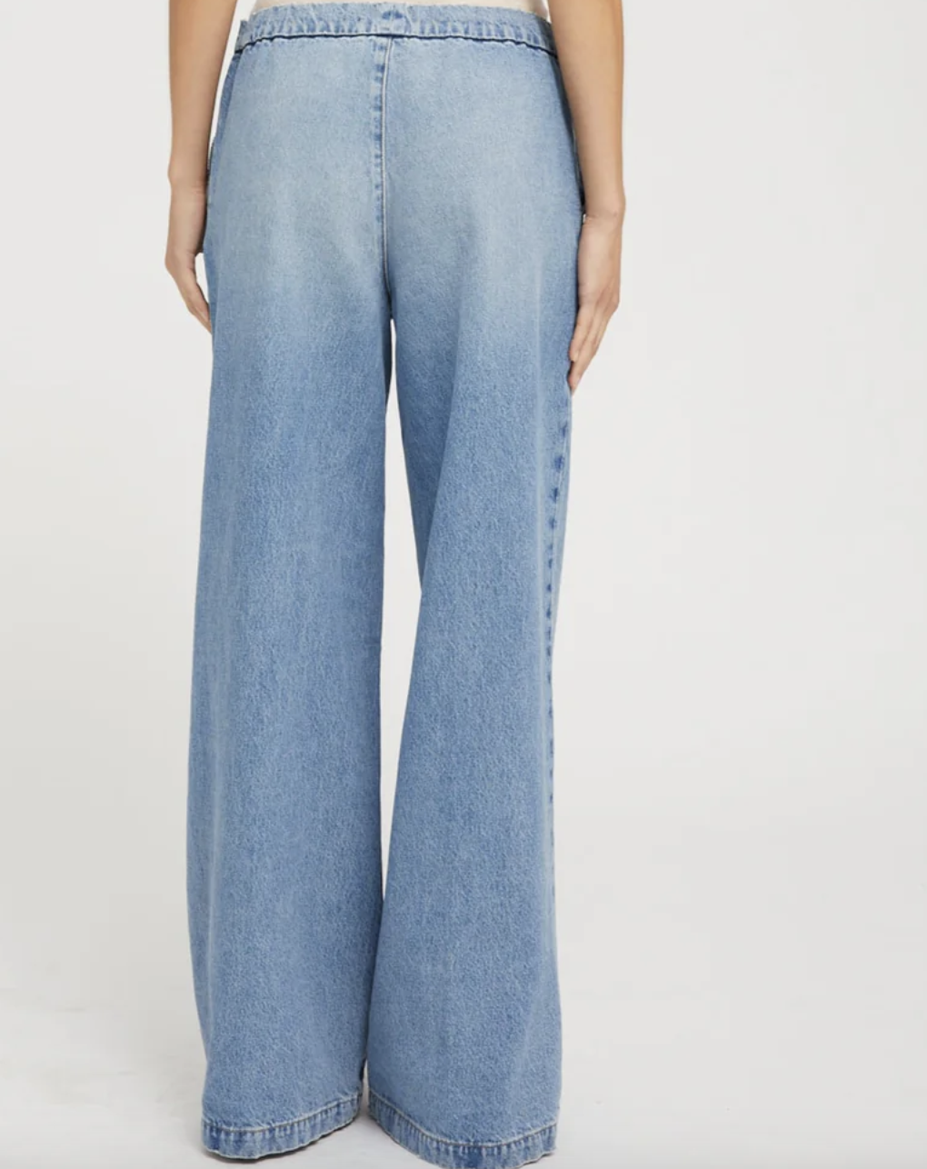 WIDE LEG PINTUCK