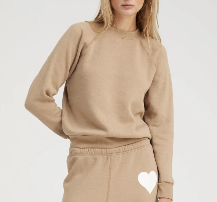 SHRUNKEN RAGLAN SWEATSHIRT