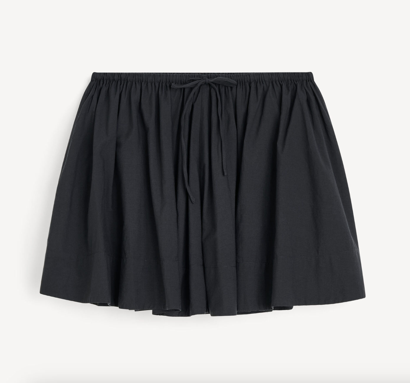 RAPHEO MINI SKIRT BLACK