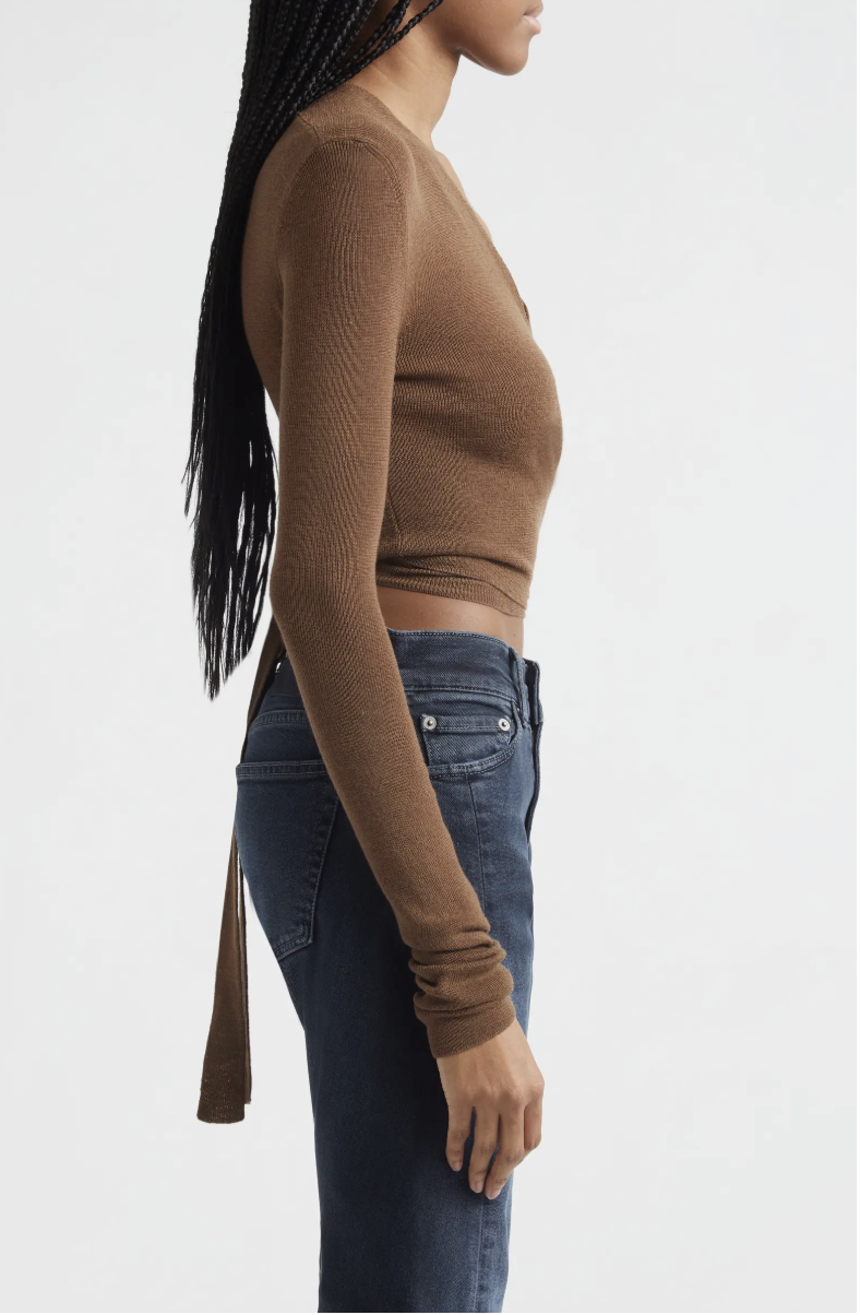 CARLA WRAP SHIRT