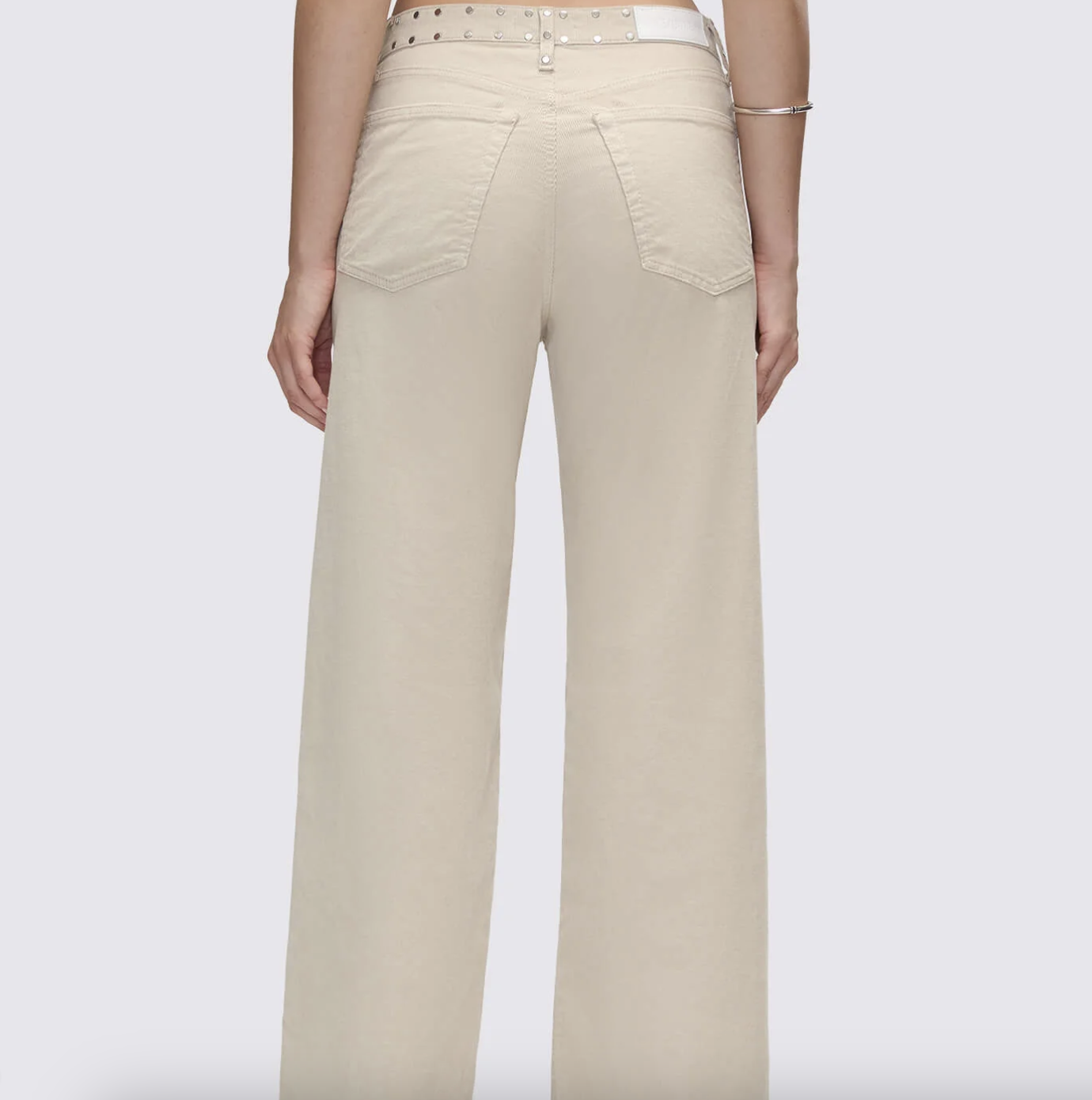 HIGH RISE WIDE LEG STUD