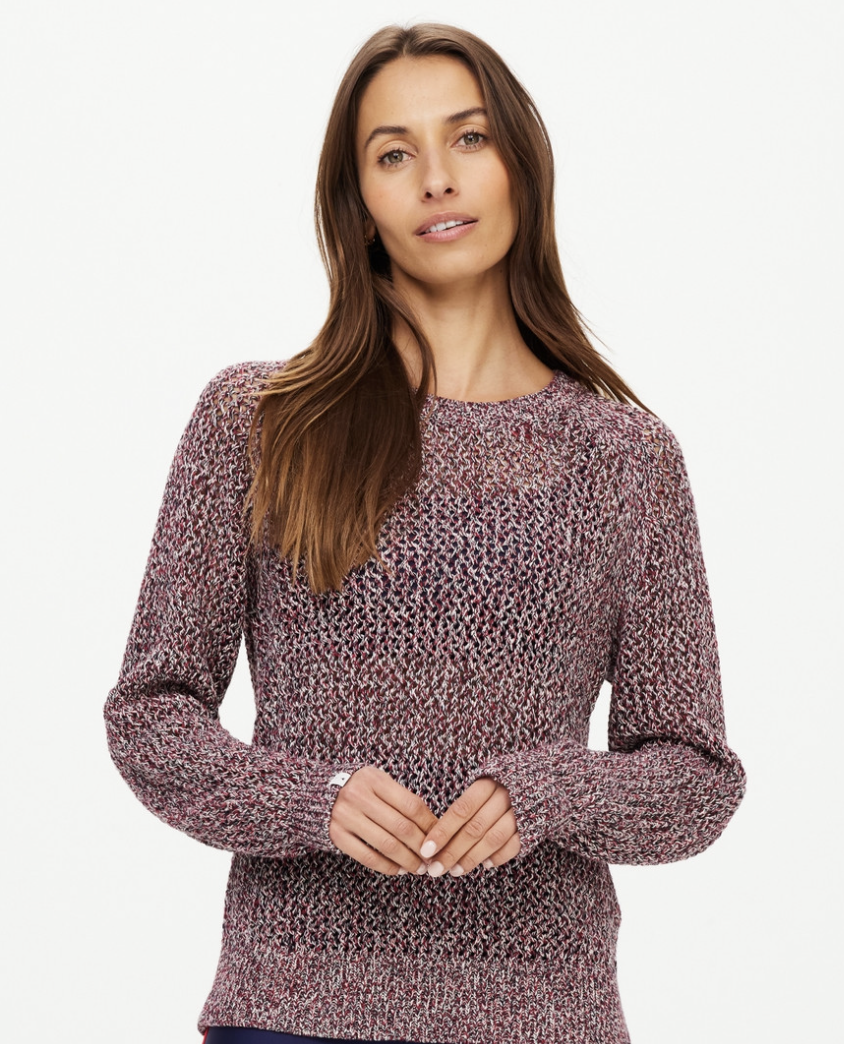 SIRENA OPEN KNIT SWTR