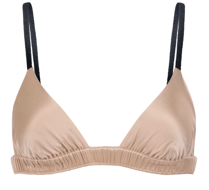TRIANGLE BRALETTE SILK