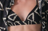 TRIANGLE BRALETTE COTTON/SILK