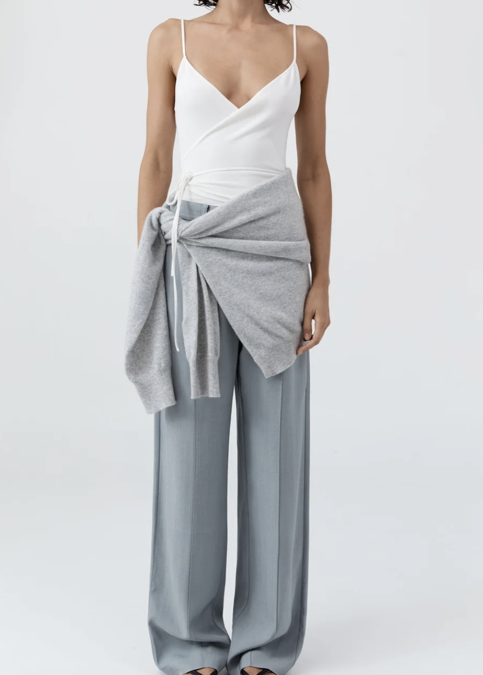 CLASSIC PINTUCK PANTS