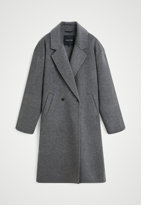 ZION LUX COAT LIGHT GREY