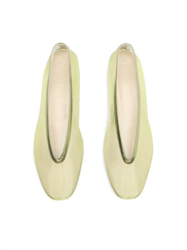 LUNA SLIPPER MESH LIME