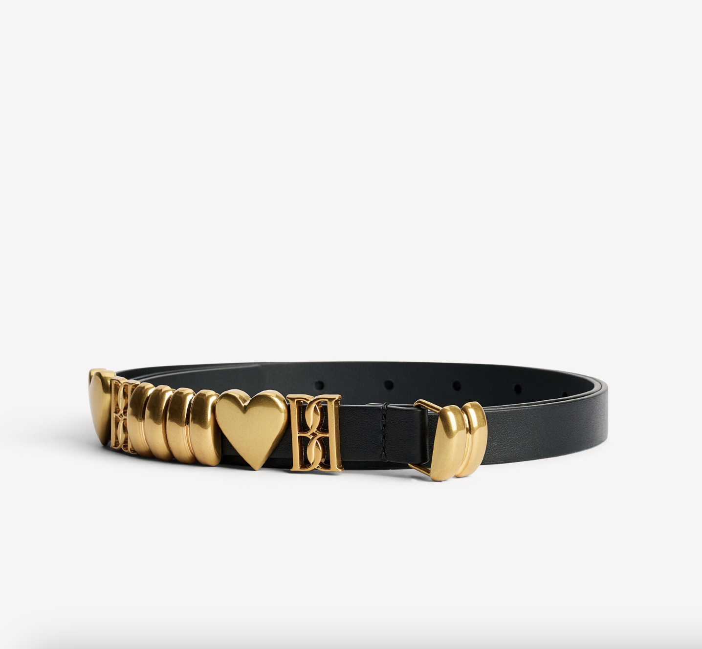 OUNLAS BELT BLACK O/S