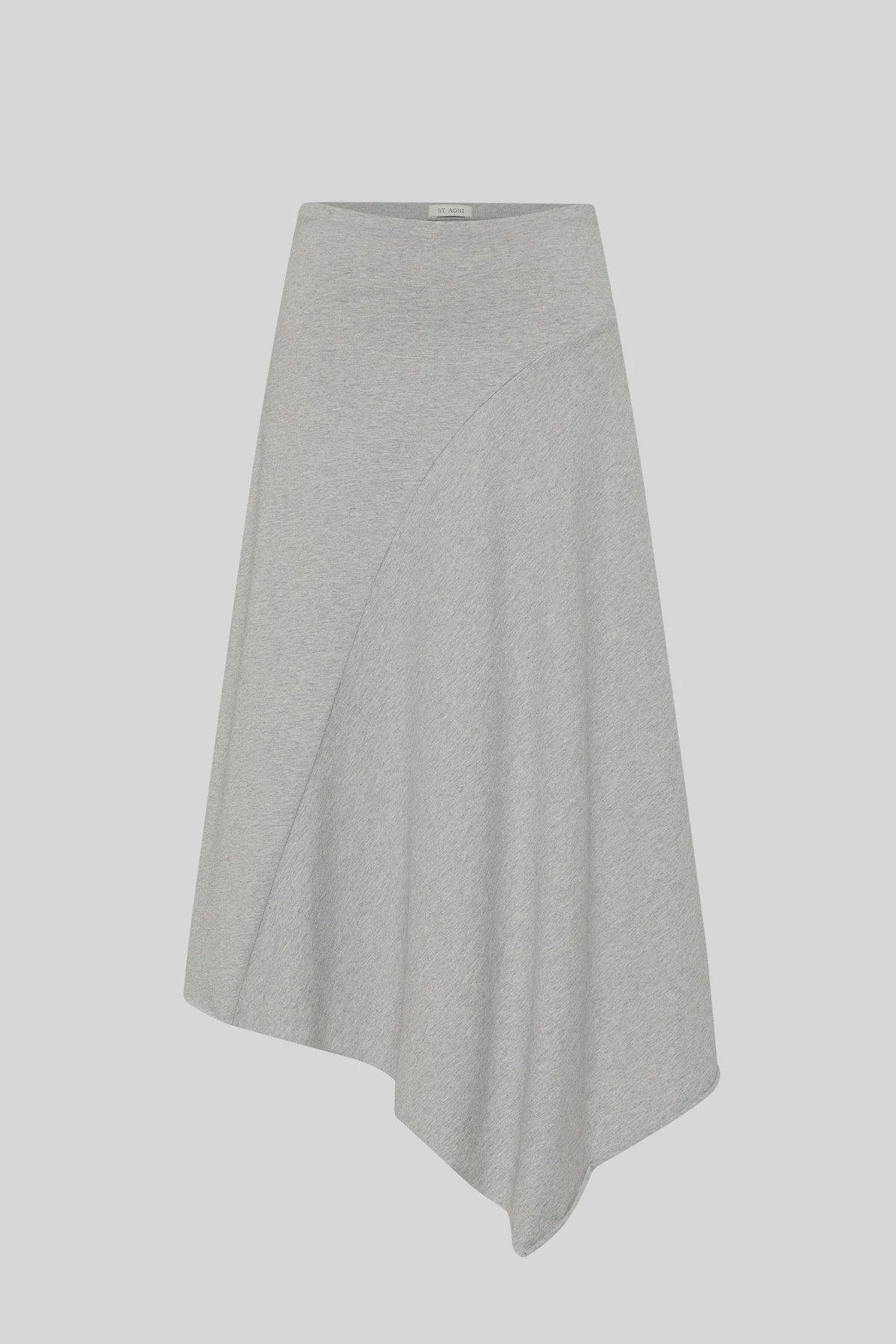 ASYMM DRAPE SKIRT