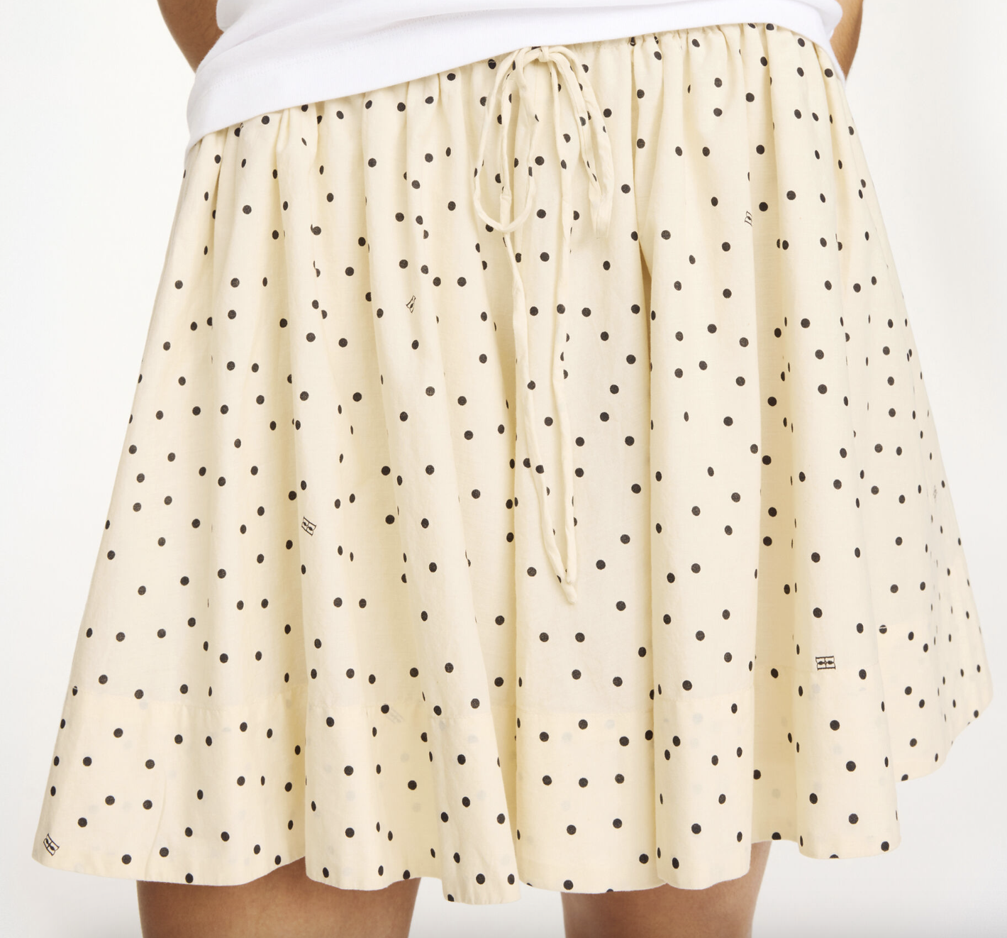 RAPHEO DOT MINI SKIRT