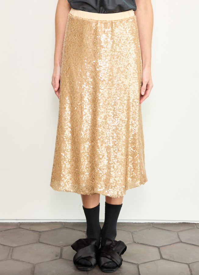 SHIMMER SEQUIN SKIRT