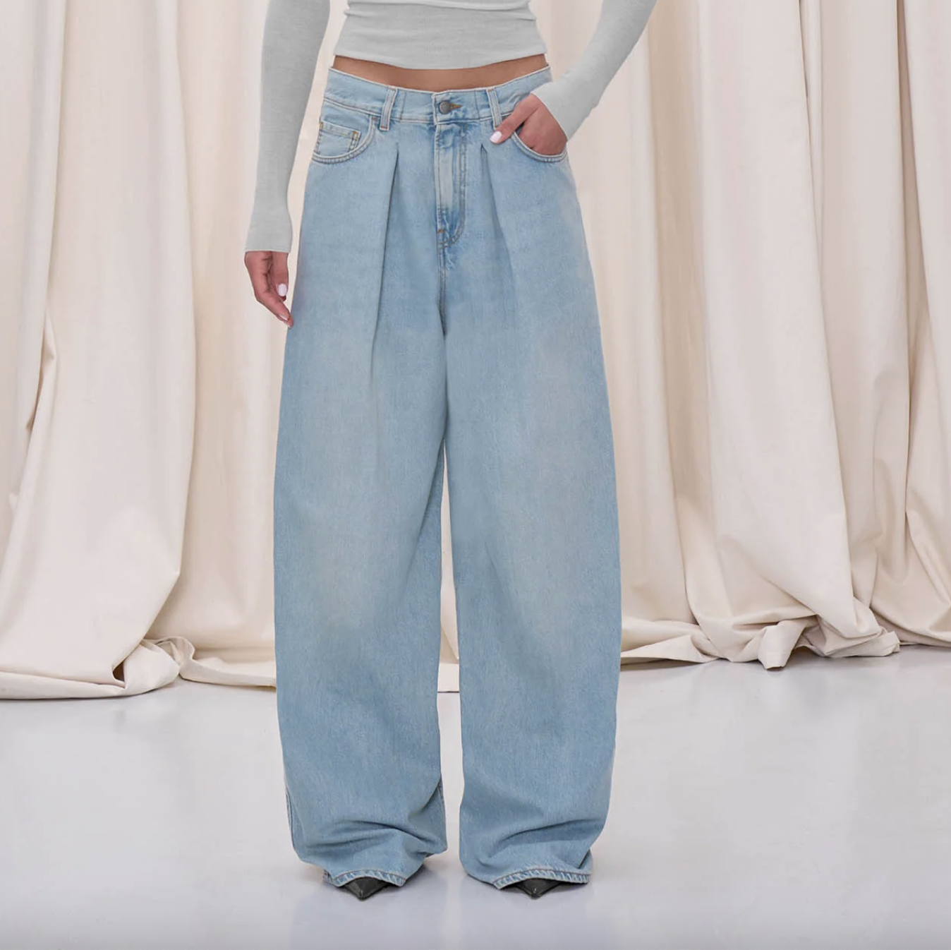 CANDY PLEAT JEAN