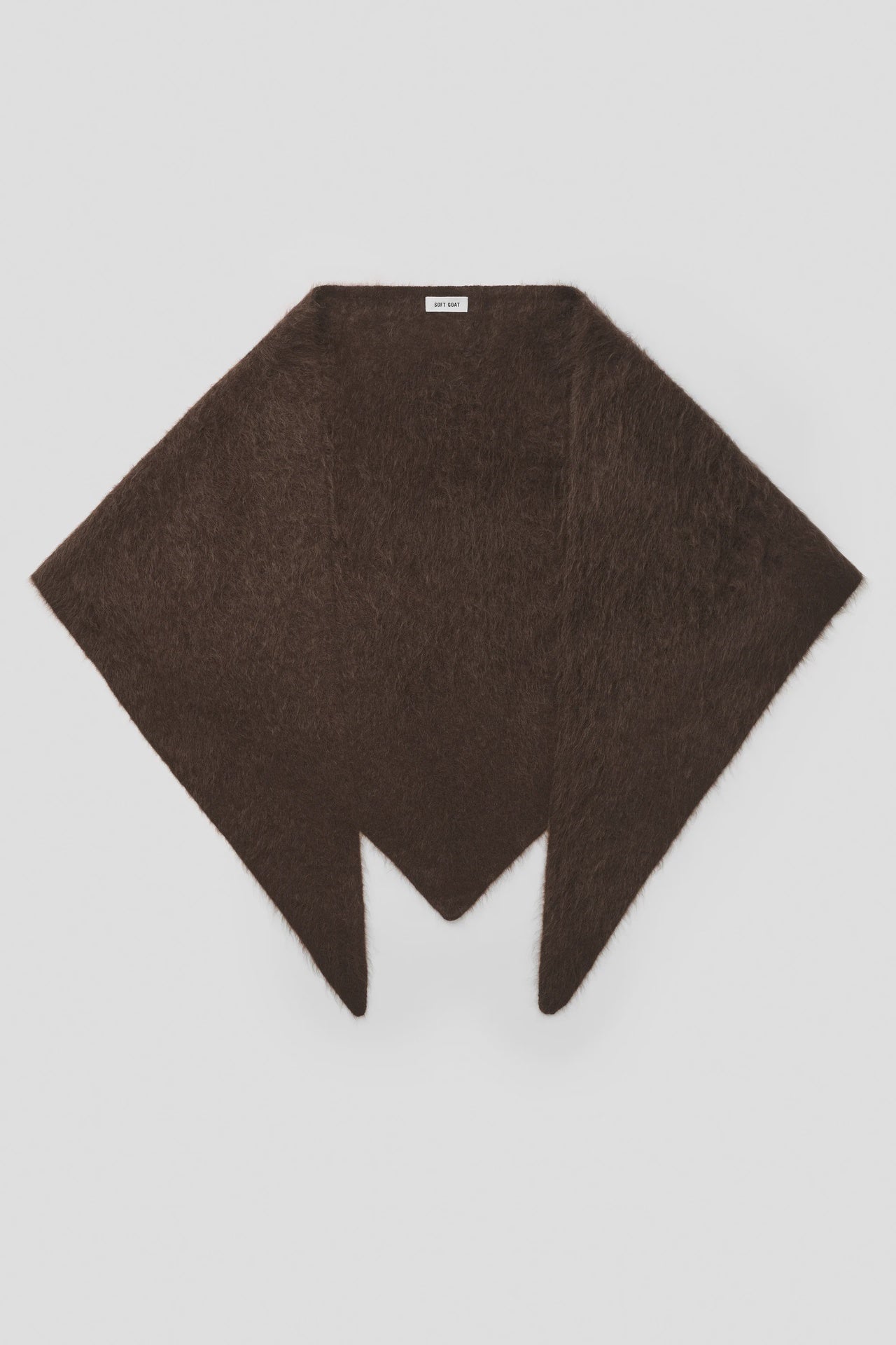 BRUSHED SCARF MOCHA