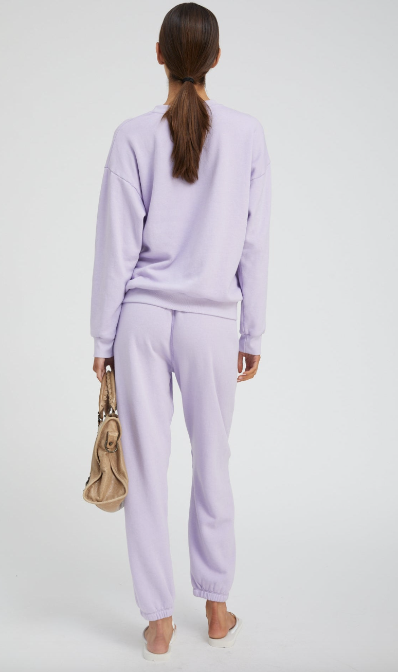 HEART SWEATSHIRT LAVENDAR