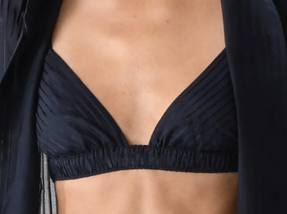 TRIANGLE BRALETTE COTTON/SILK
