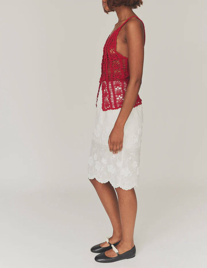 FLEUR SLIP SKIRT
