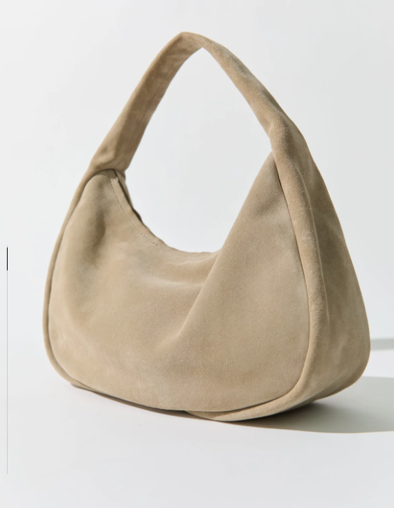 SUEDE LARGE BON BON BAG