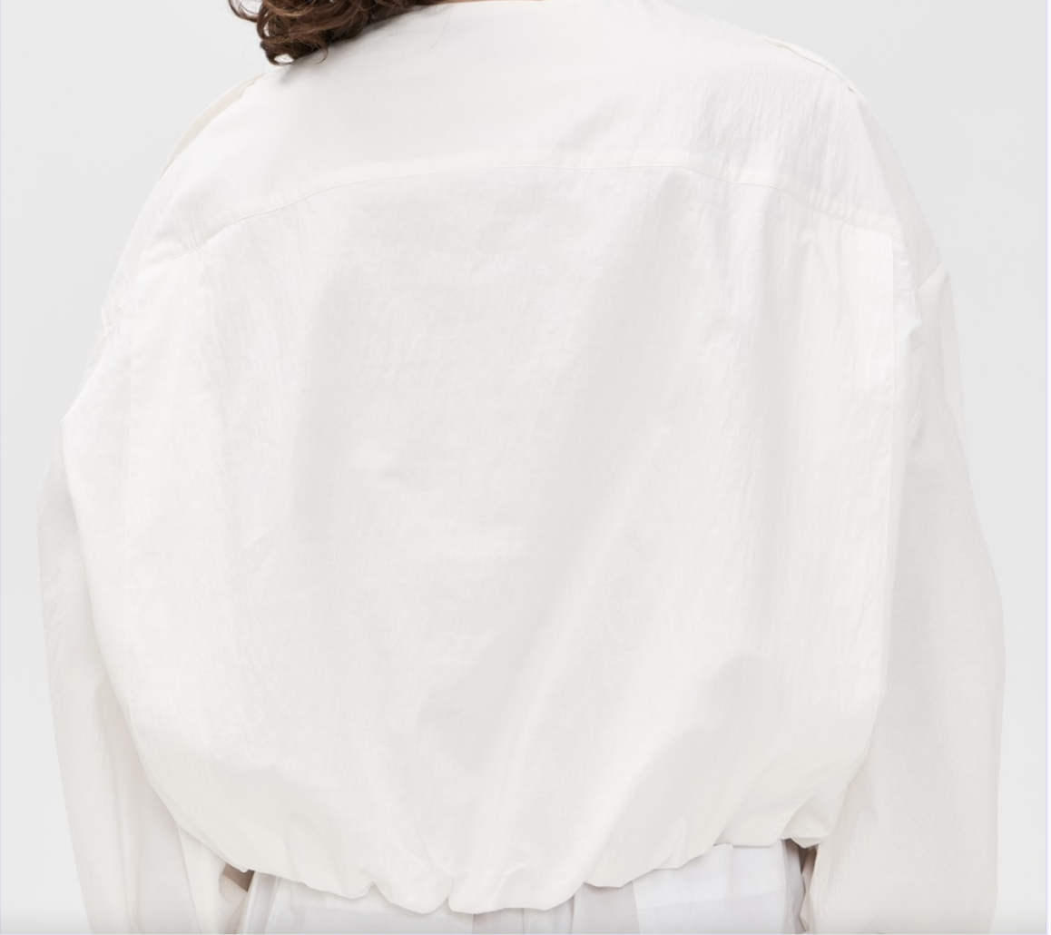 DIANA SHIRT POPLIN WHITE