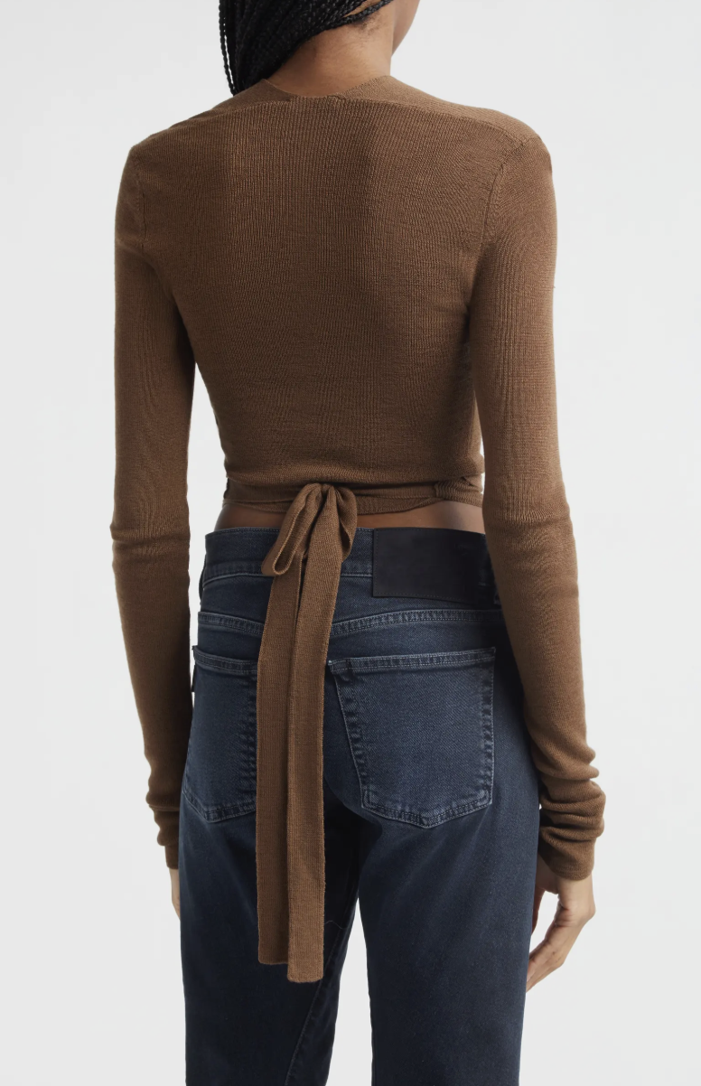 CARLA WRAP SHIRT
