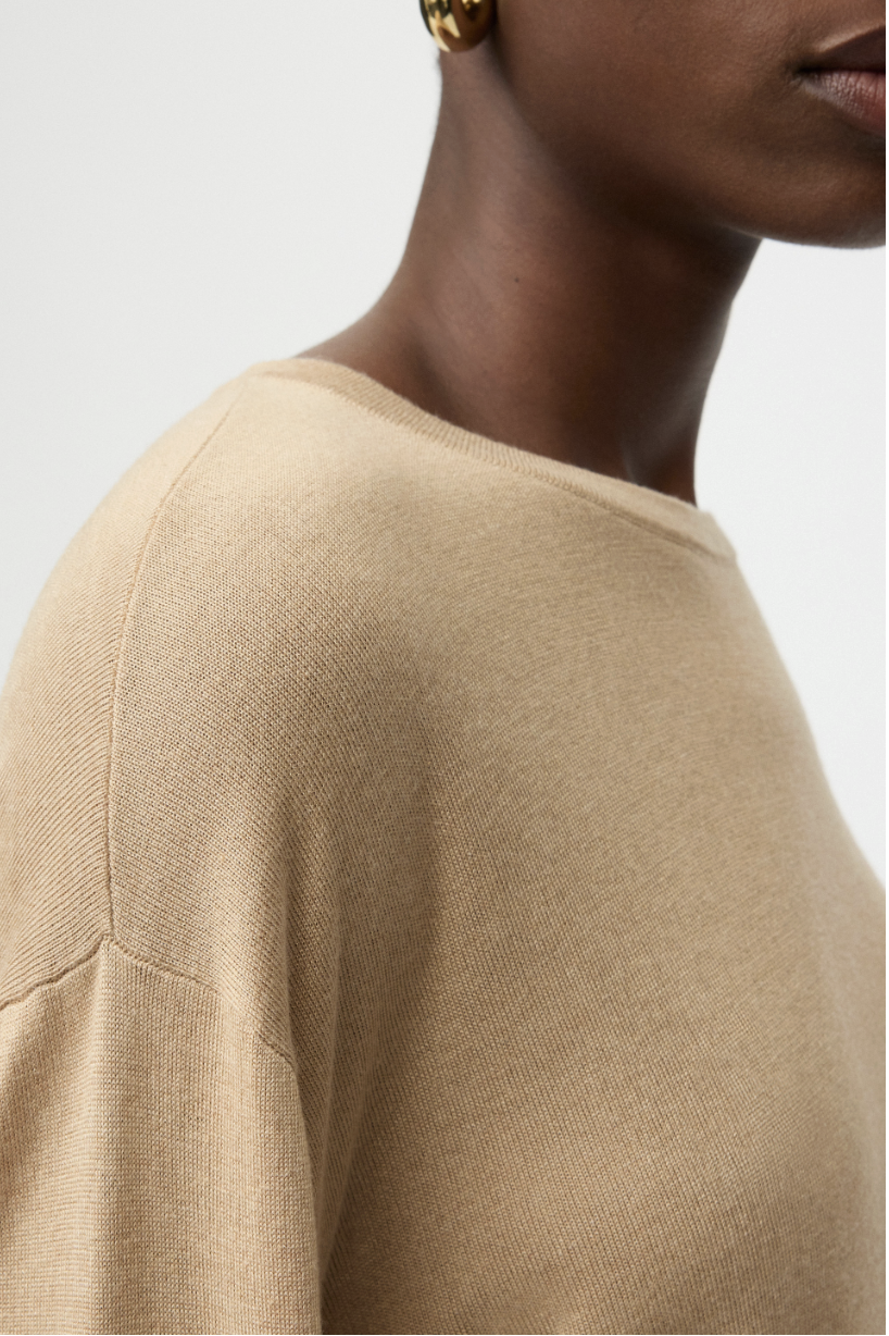 FINE KNIT CREWNECK