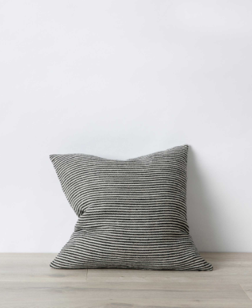 MIRA LINEN CUSHION COVER - ELLIS STRIPE