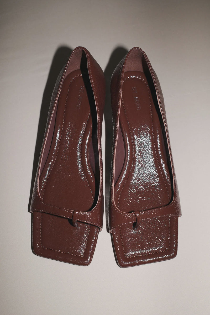 90S SQUARE TOE HEEL