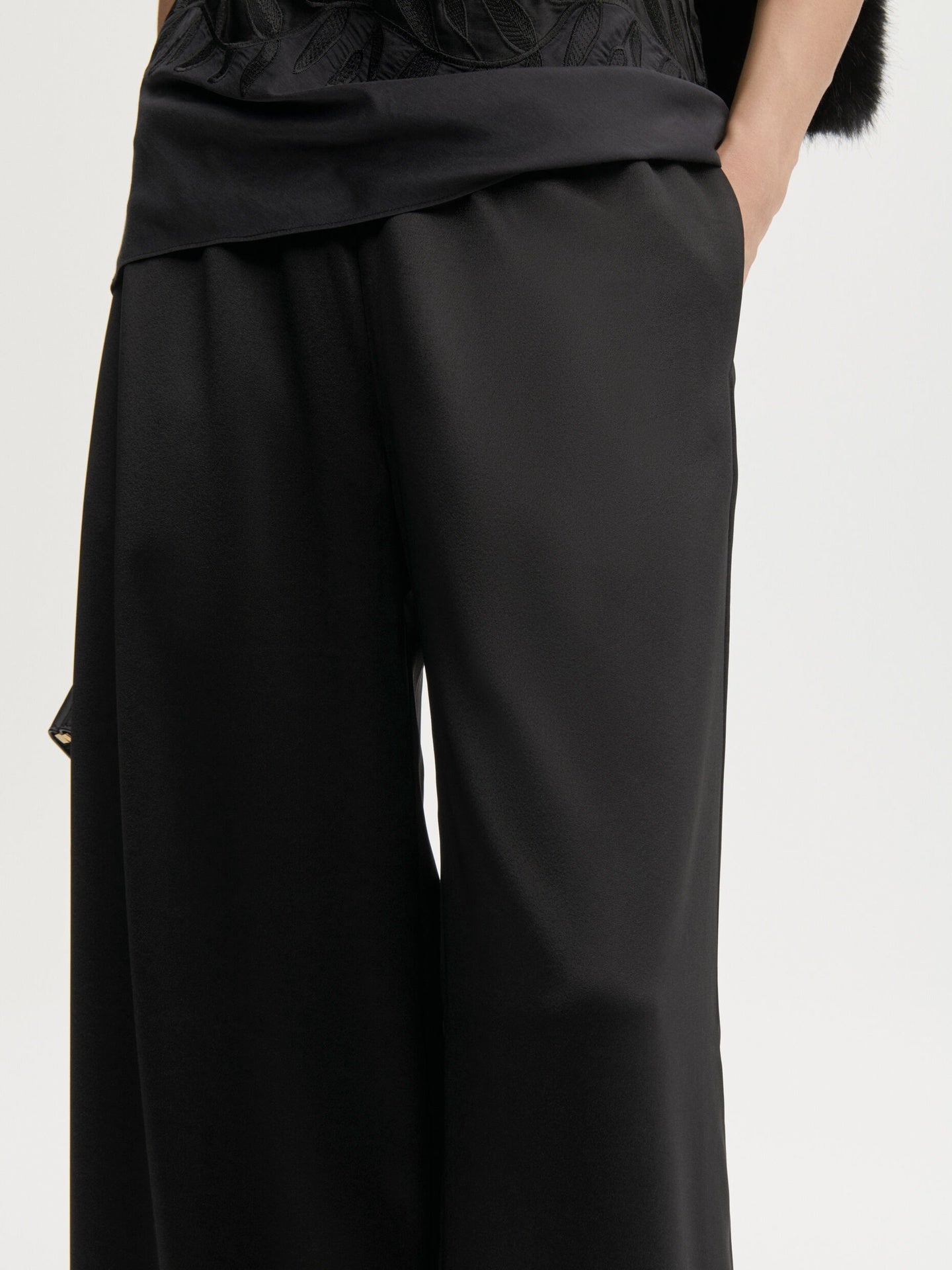 LOUIS SATIN TROUSER