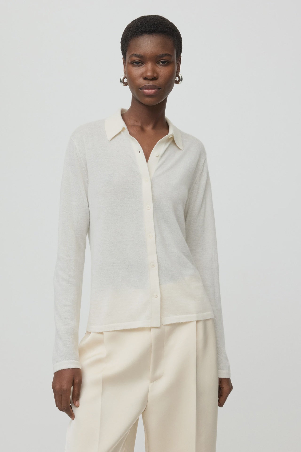 FEATHERLIGHT SHIRT BONE