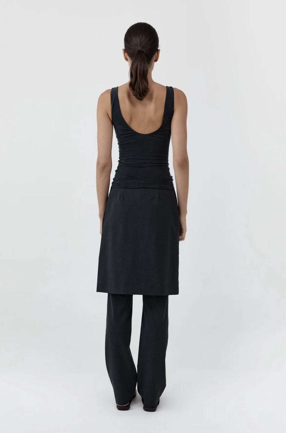 WOOL SARONG PANT