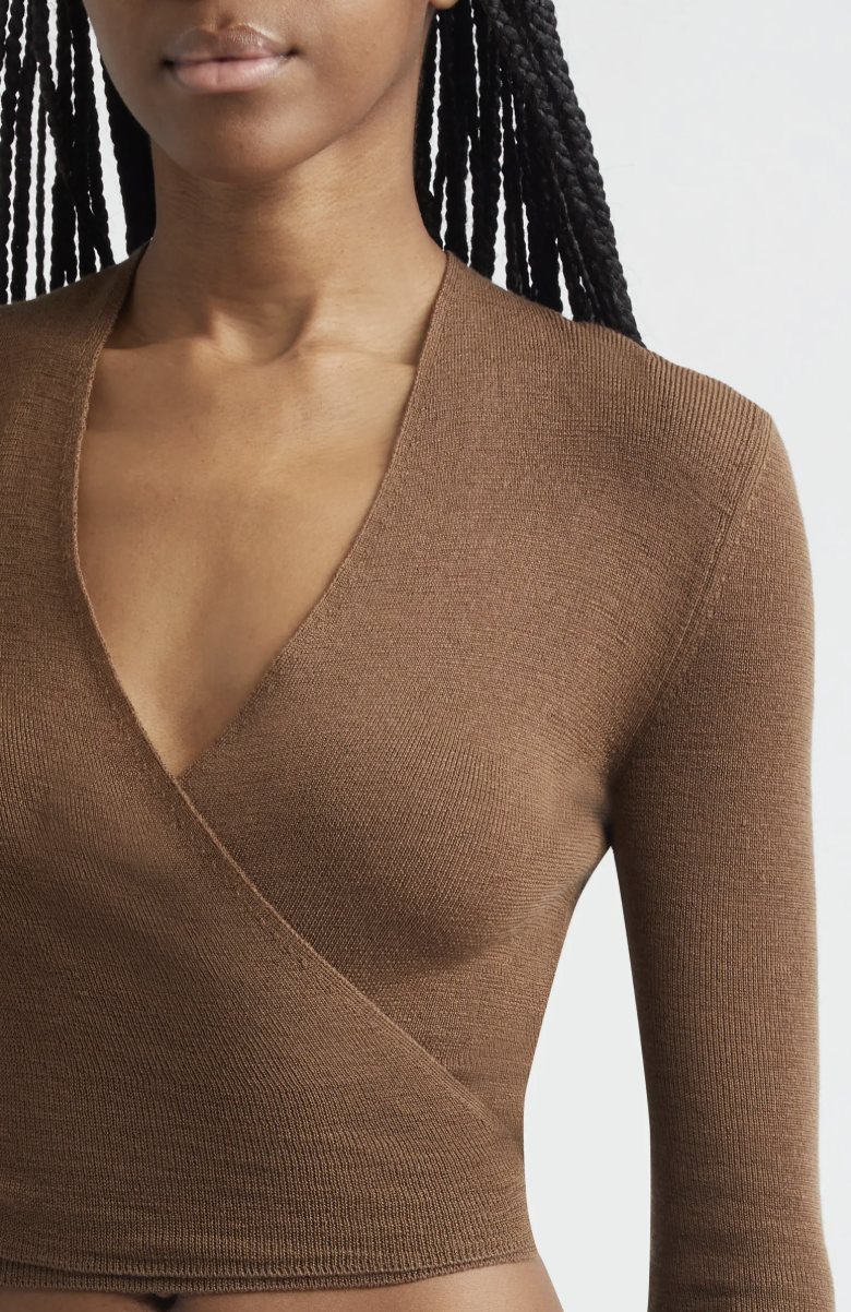 CARLA WRAP SHIRT