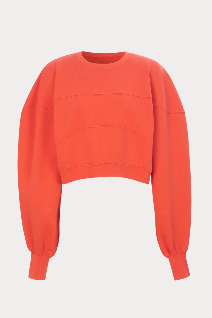 ORB SWEATSHIRT TOMATO