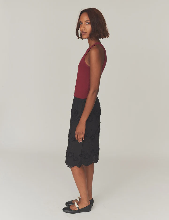 FLEUR SLIP SKIRT