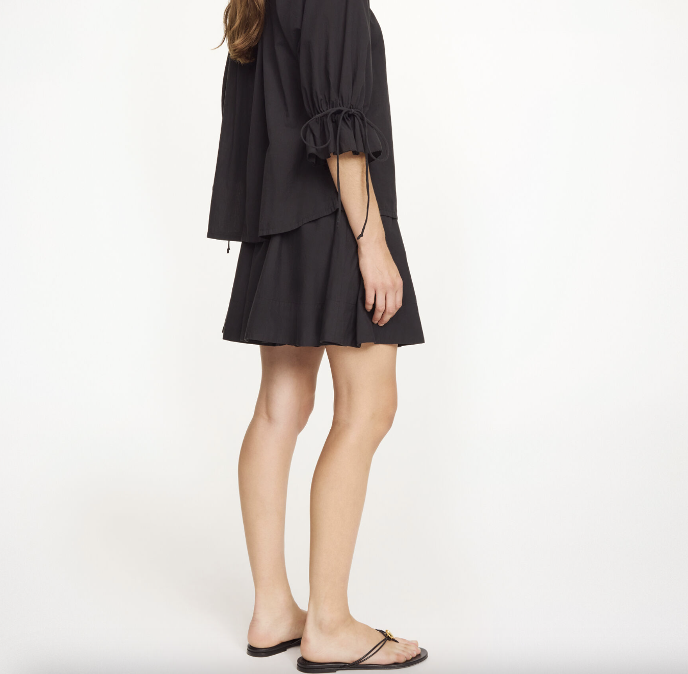 RAPHEO MINI SKIRT BLACK