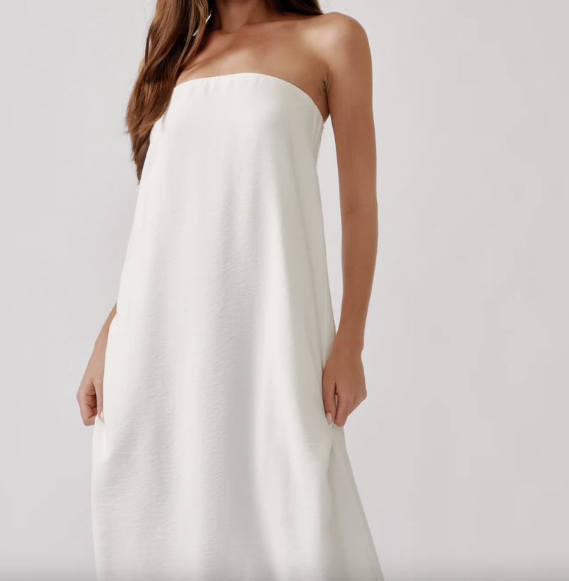 ARDEN STRAPLESS DRESS