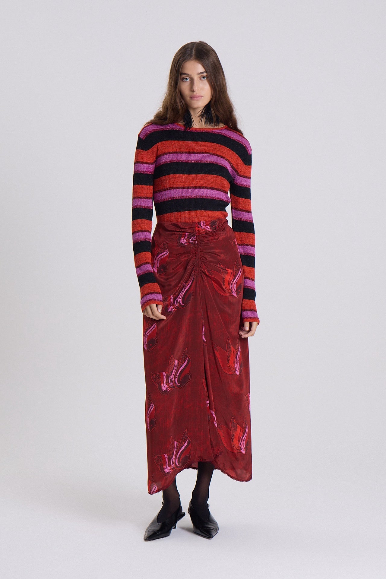 MELROSE BONNY MIDI SKIRT