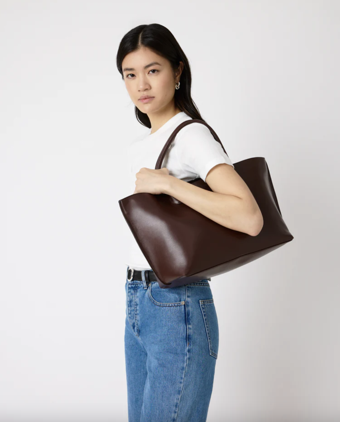 THE GRACE TOTE BROWN
