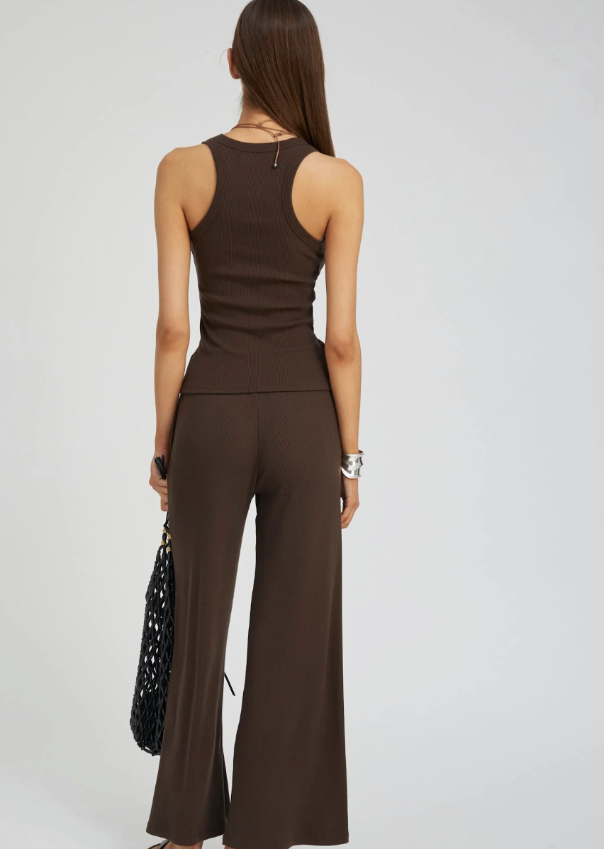 FITTED SCOOPED TANK AMERICANO