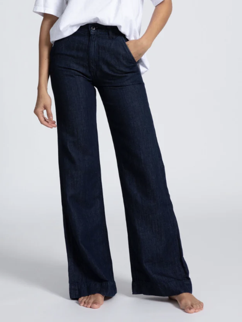 DENIM TROUSER LINEN