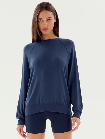 ANDIE OVERSIZED FLEECE SWEATSHIRT