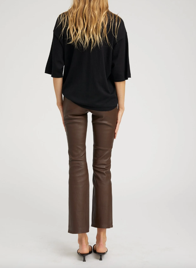 OVERSIZED POLO SS BLACK