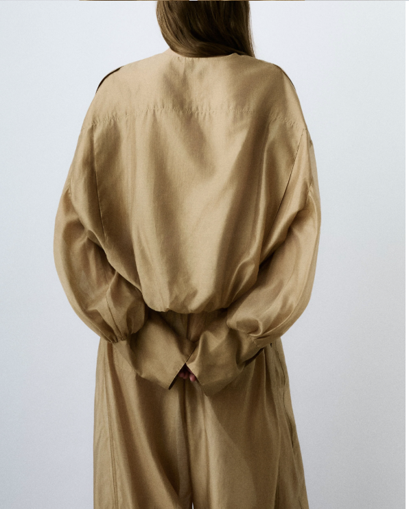 DIANA SHIRT MUSLIN NUDE