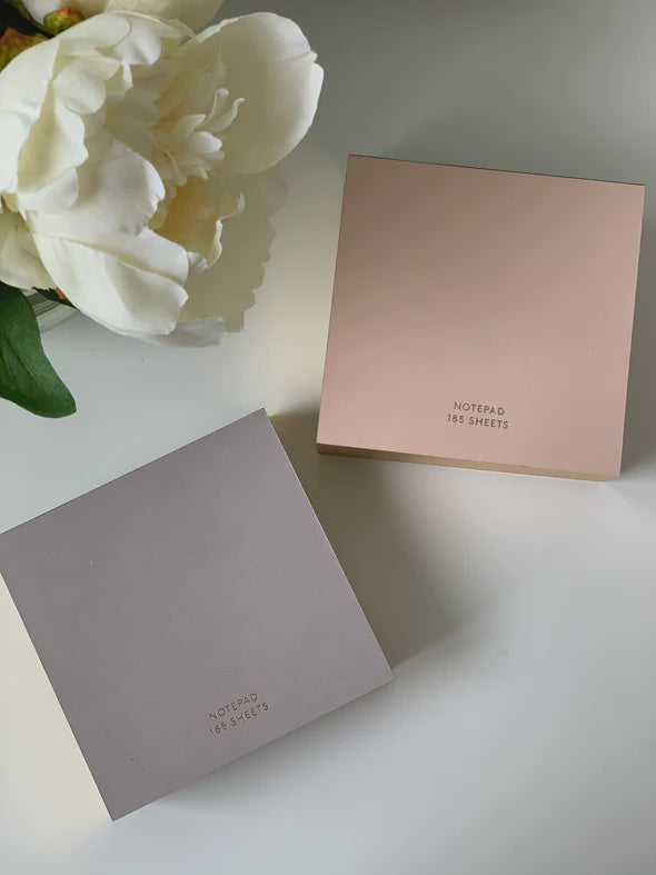 COLOR PADS WITH GILDED EDGE
