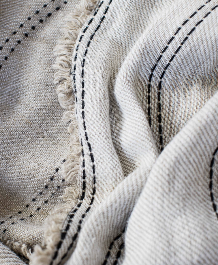 MIRA LINEN THROW - ANA