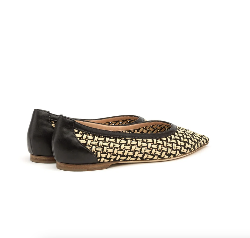 GALILEE RAFFIA FLAT