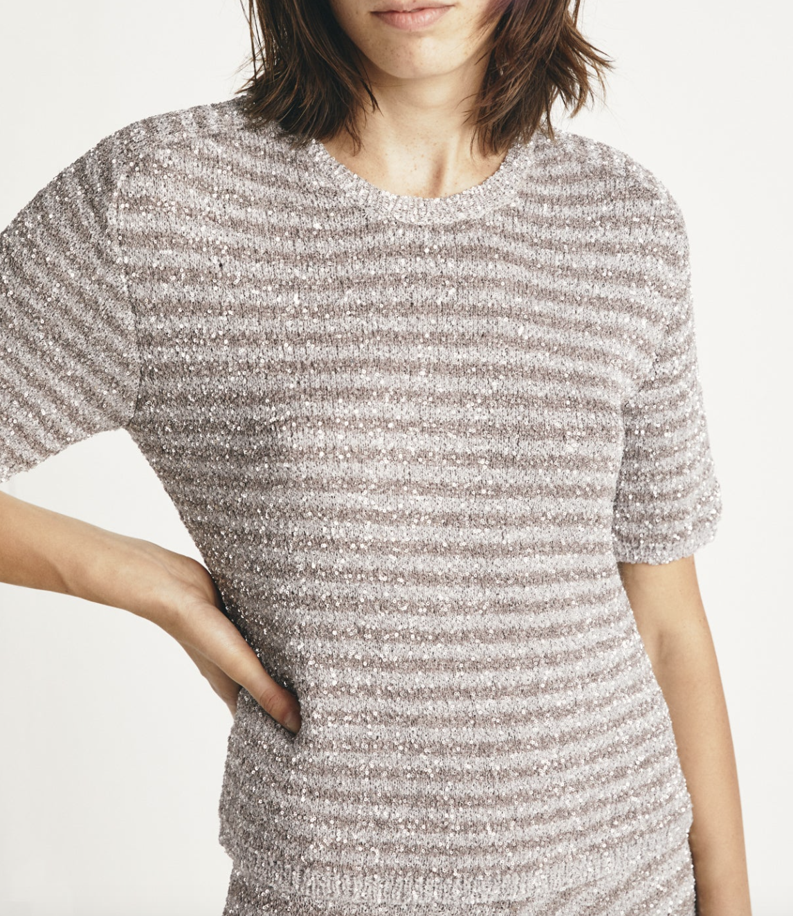 MARMOLS SEQUIN TEE