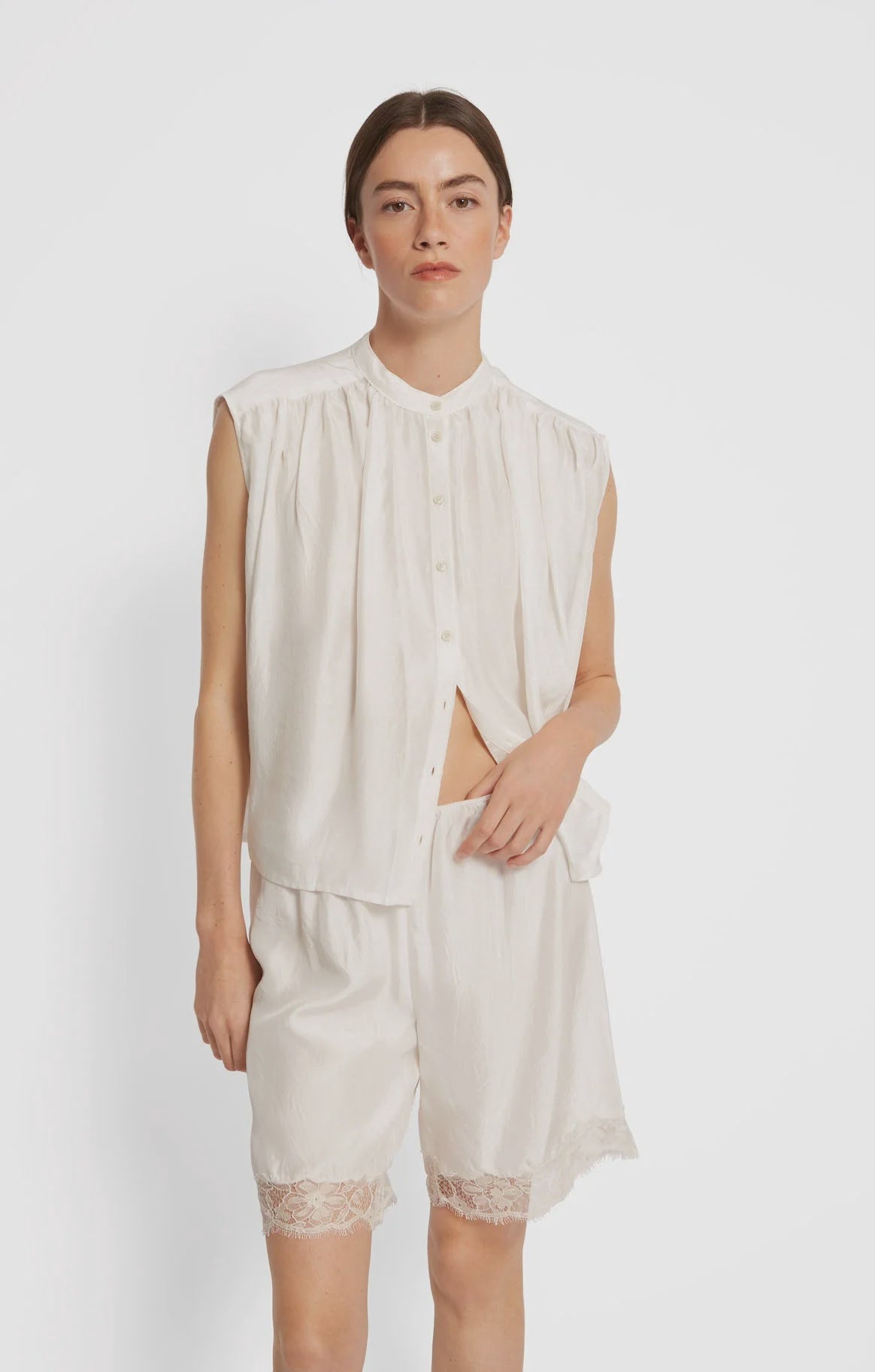 DOLLS BLOUSE WHITE