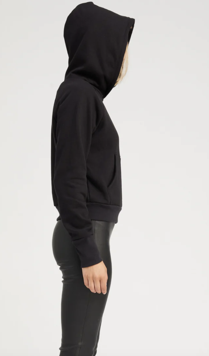 SHRUNKEN RAGLAN HOODIE